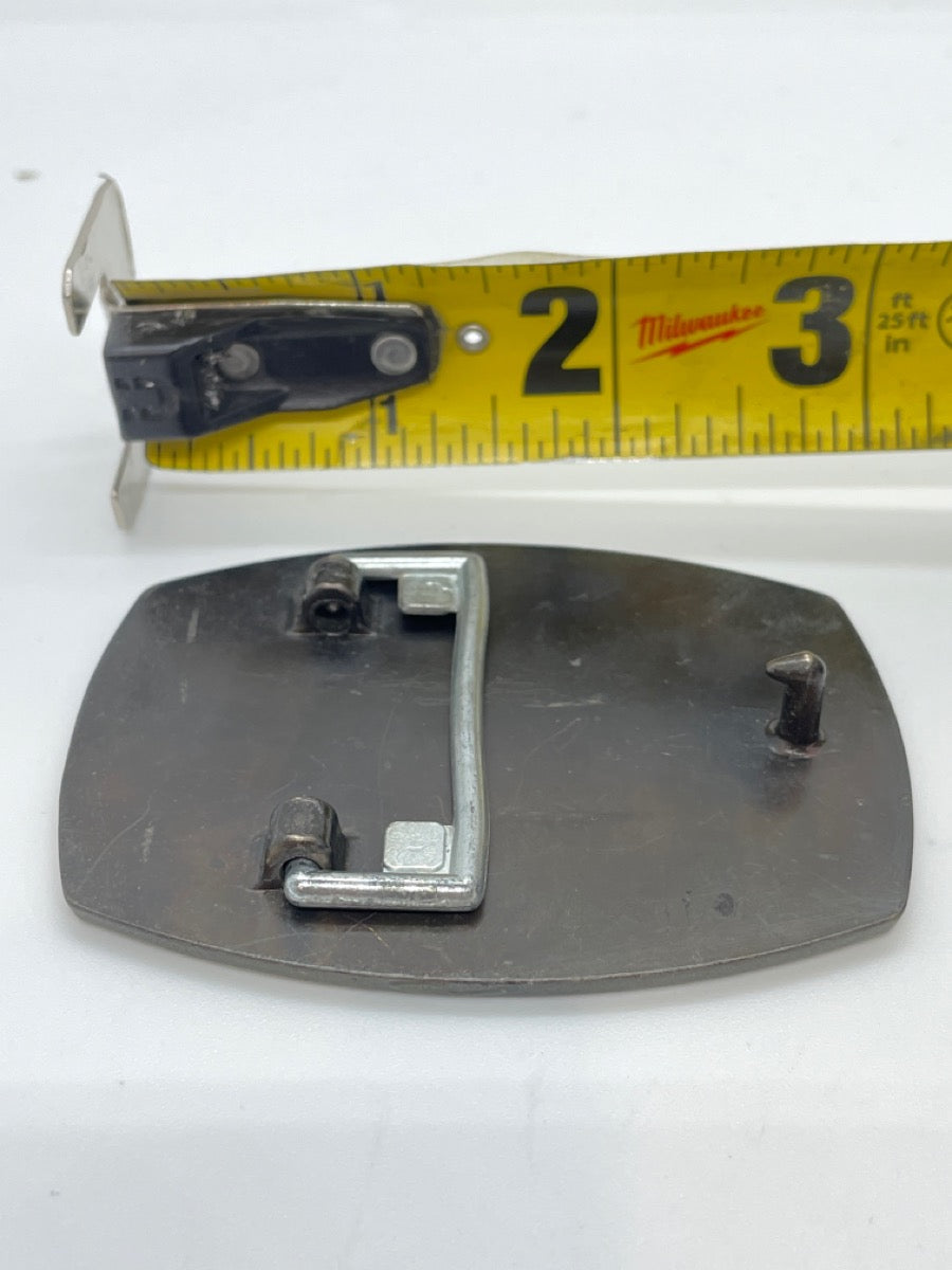 Vintage 1980 Lincoln Penny Belt Buckle-Collectible Coin Design