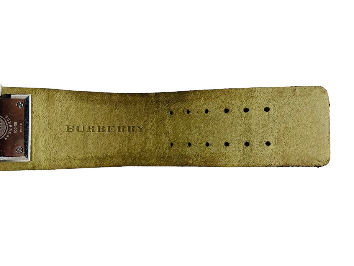 Burberry Signature Watch BU4006 Swiss Made Quartz 24.4mm Case