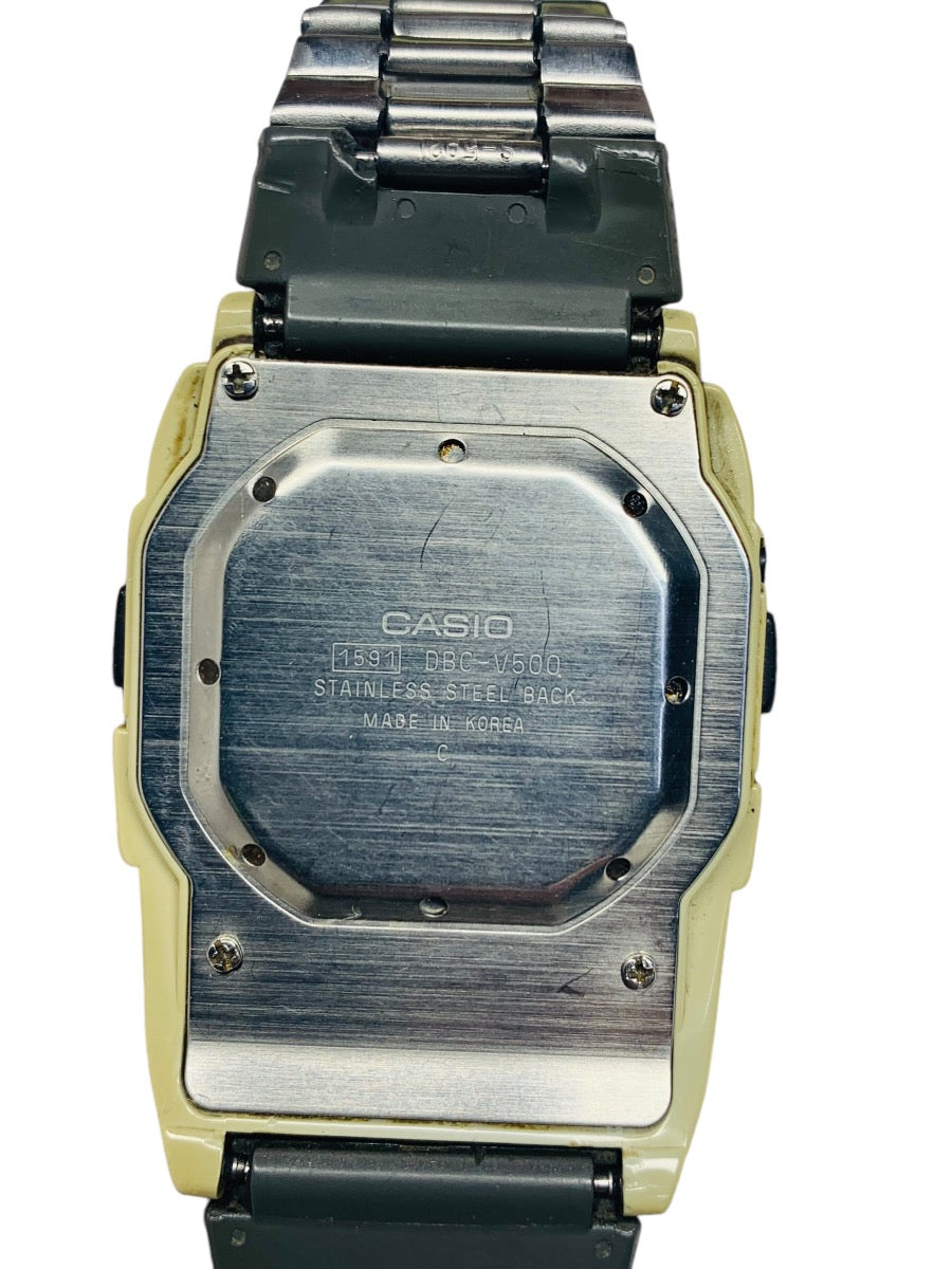Vintage Rare Casio 1591 DBC-V500 Easy Rec Data Bank Wrist Watch