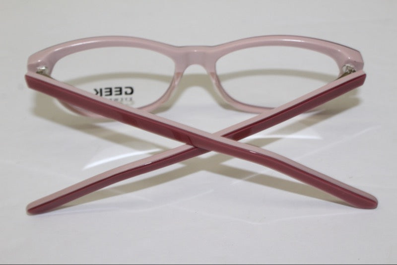 Geek Meow Eyeglasses Frames Optician Sample Glasses 53-16-142 Mauve