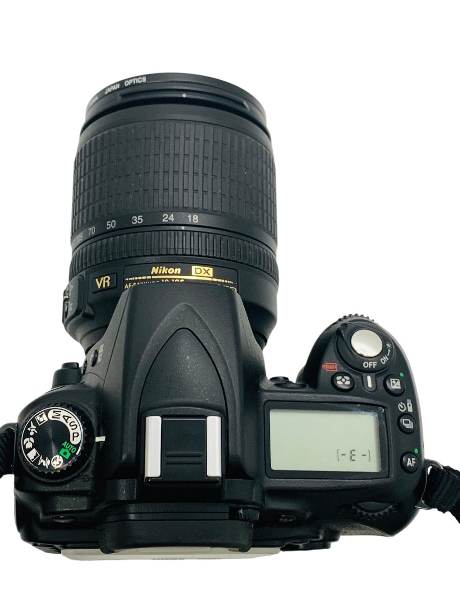 Nikon D90 12.3MP DSLR Camera w/ Nikkor 18-105mm 1:3.5-5.6G ED Lens