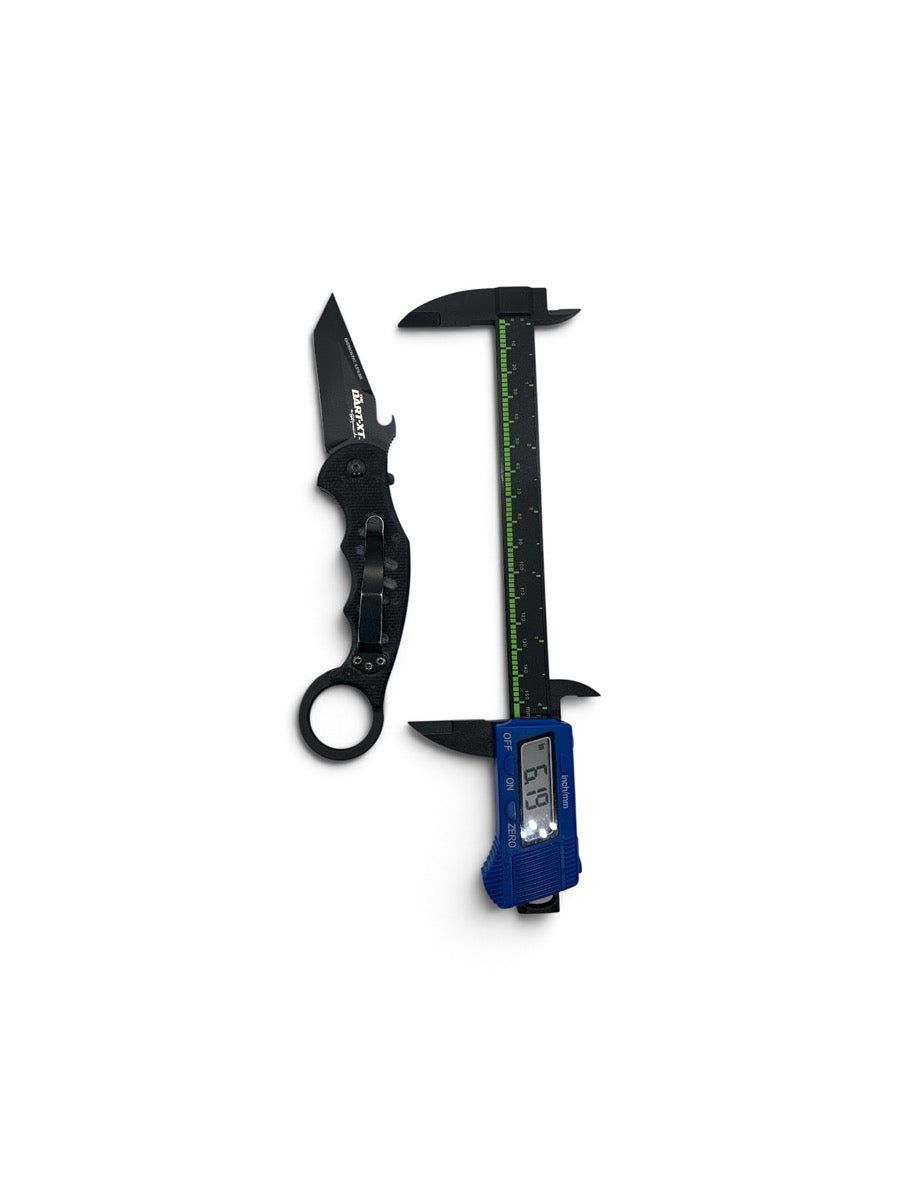 Fox Knives The Dart-XT Pocket Knife 7.5in Black Maniago