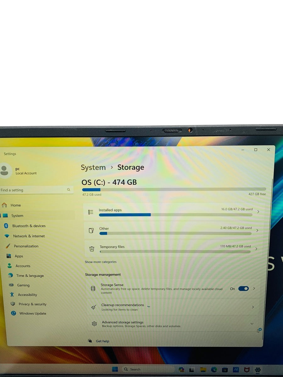 ASUS Vivobook F1605Z 16" i7-1255U 1.7GHz 16GB RAM 512GB SSD