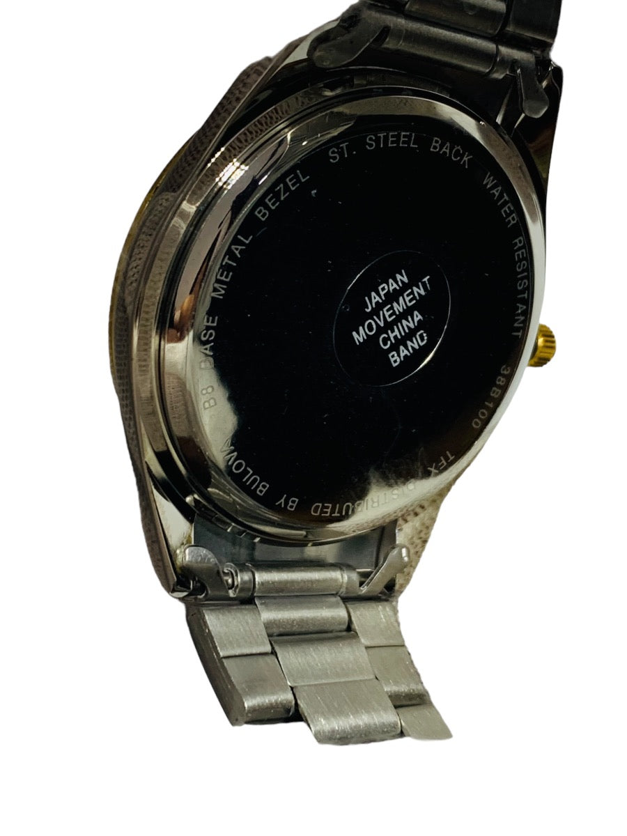TFX "Fed Ex Safety Above All " Gentleman's Quartz 2-Tone Watch