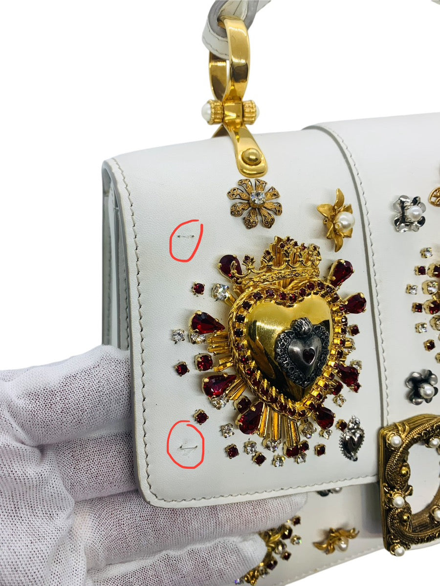 Dolce & Gabanna Embellished Amore Bag (Please Read)
