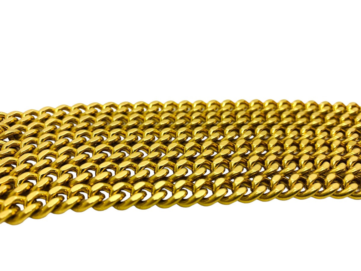 Valentino Garavani VLogo Red Compact Wallet w/ Chain Strap