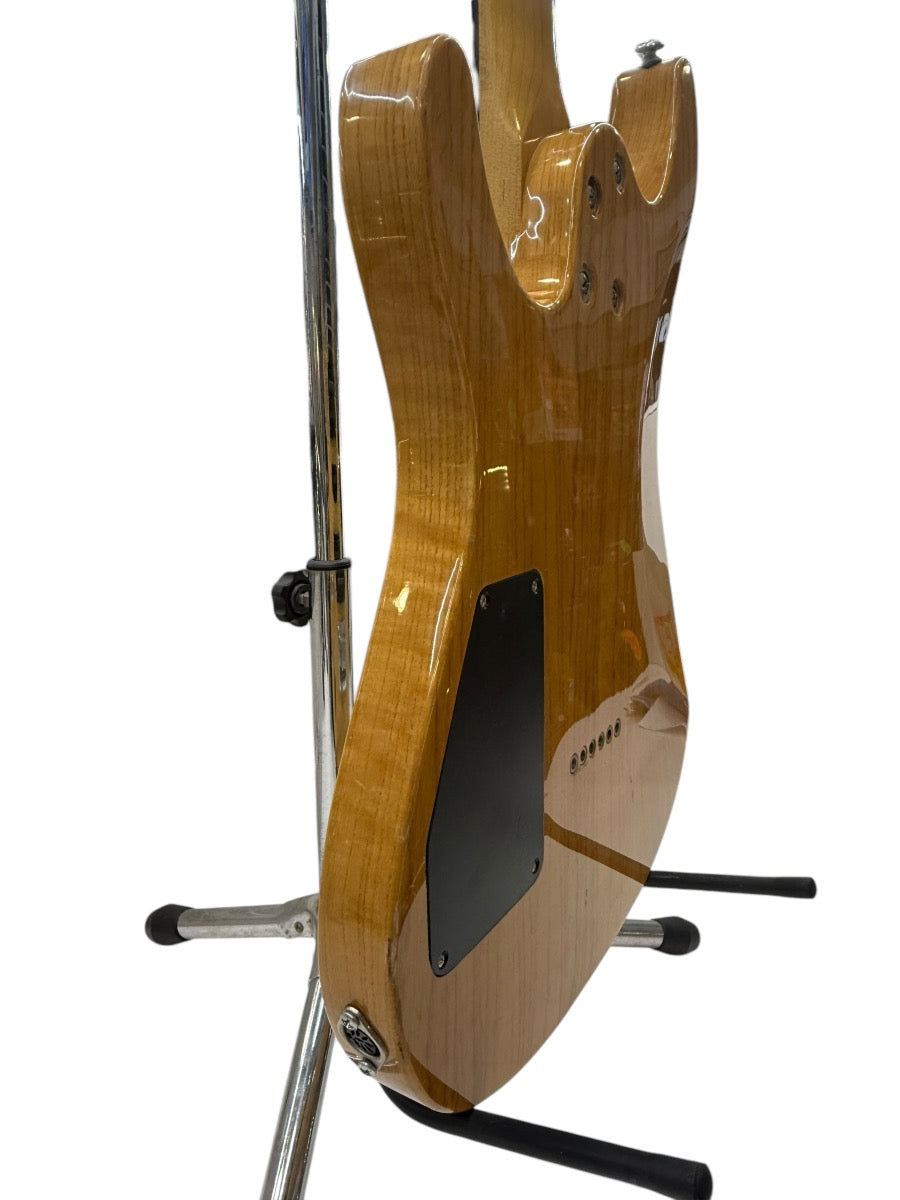 Optek Fretlight 400 Series Strat Style Electric 6 String Guitar Maplewood Color (Rare)