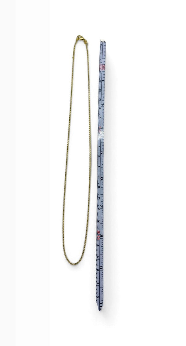 14K Yellow Gold Necklace | Size 18 | 2.2g