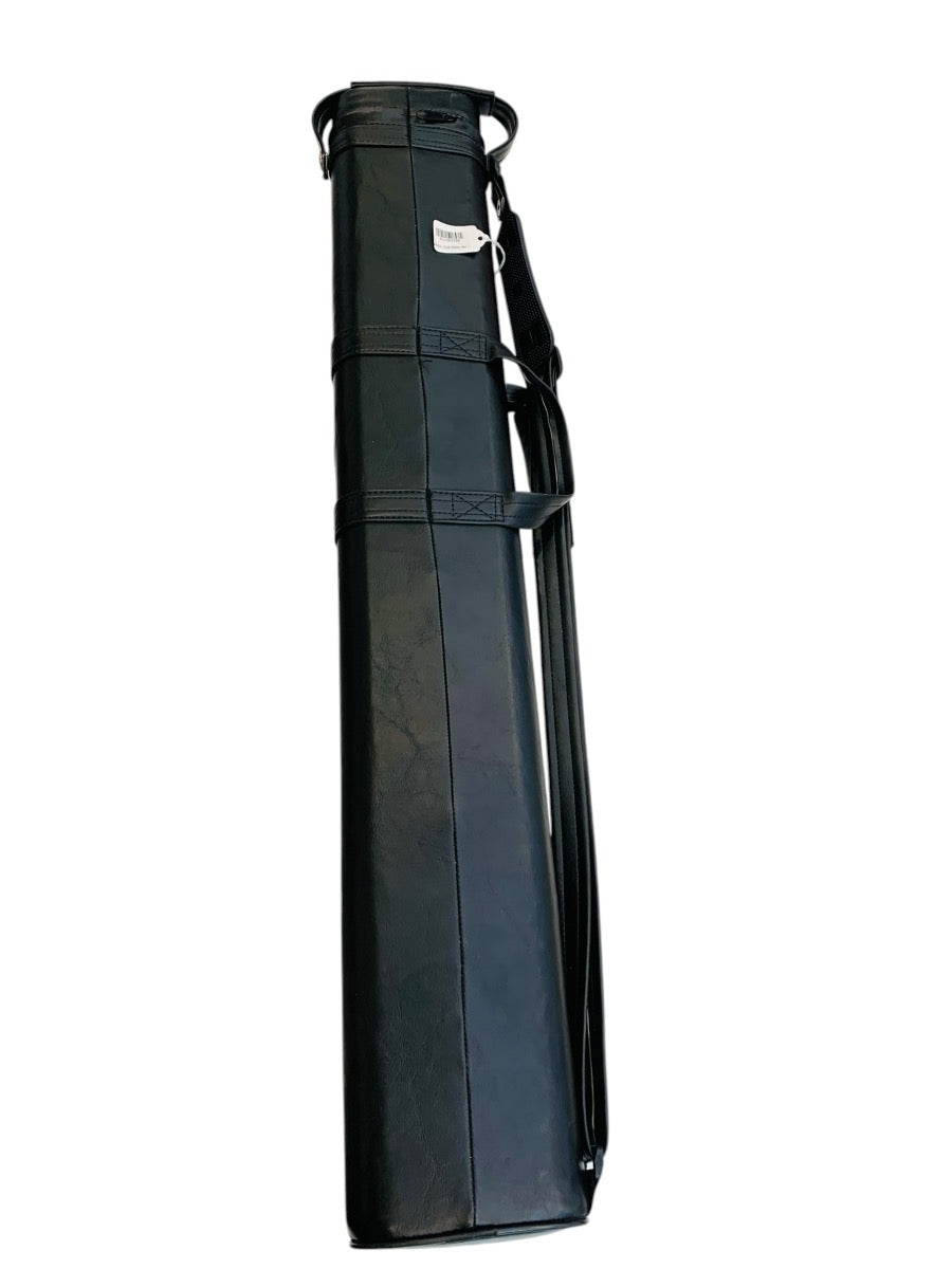 Action 2 Piece Billiard Pool Cue Sticks Combo Set with Fancy Black Carrier Case