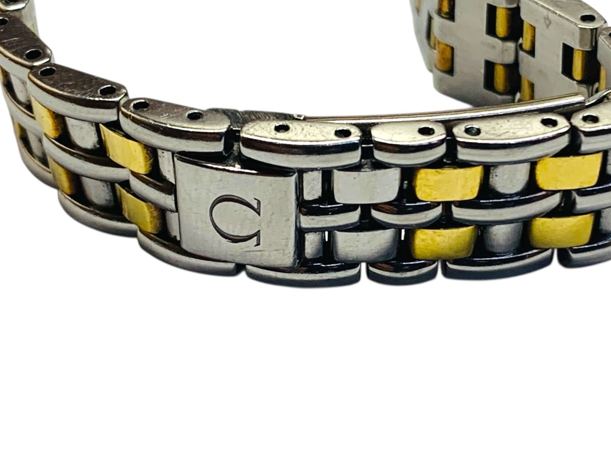 Omega De Ville Quartz Lady's Watch 18k S.Steel 23mm 2-Tone 4260.13.00 81LC450