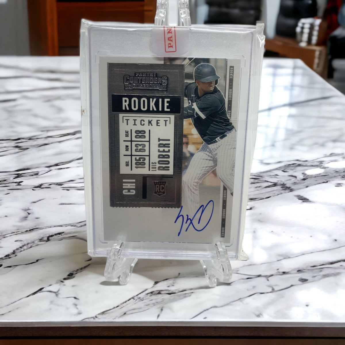 2020 Panini Contenders Luis Robert Rookie Card Ticket No.119 Chicago