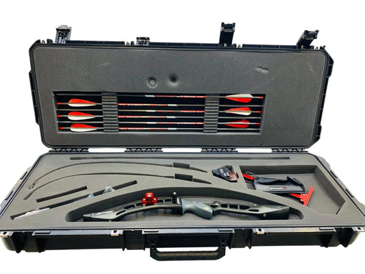 SF Archery Forged + Recurve Bow w/ Premium + Carbon Limbs + Arrows