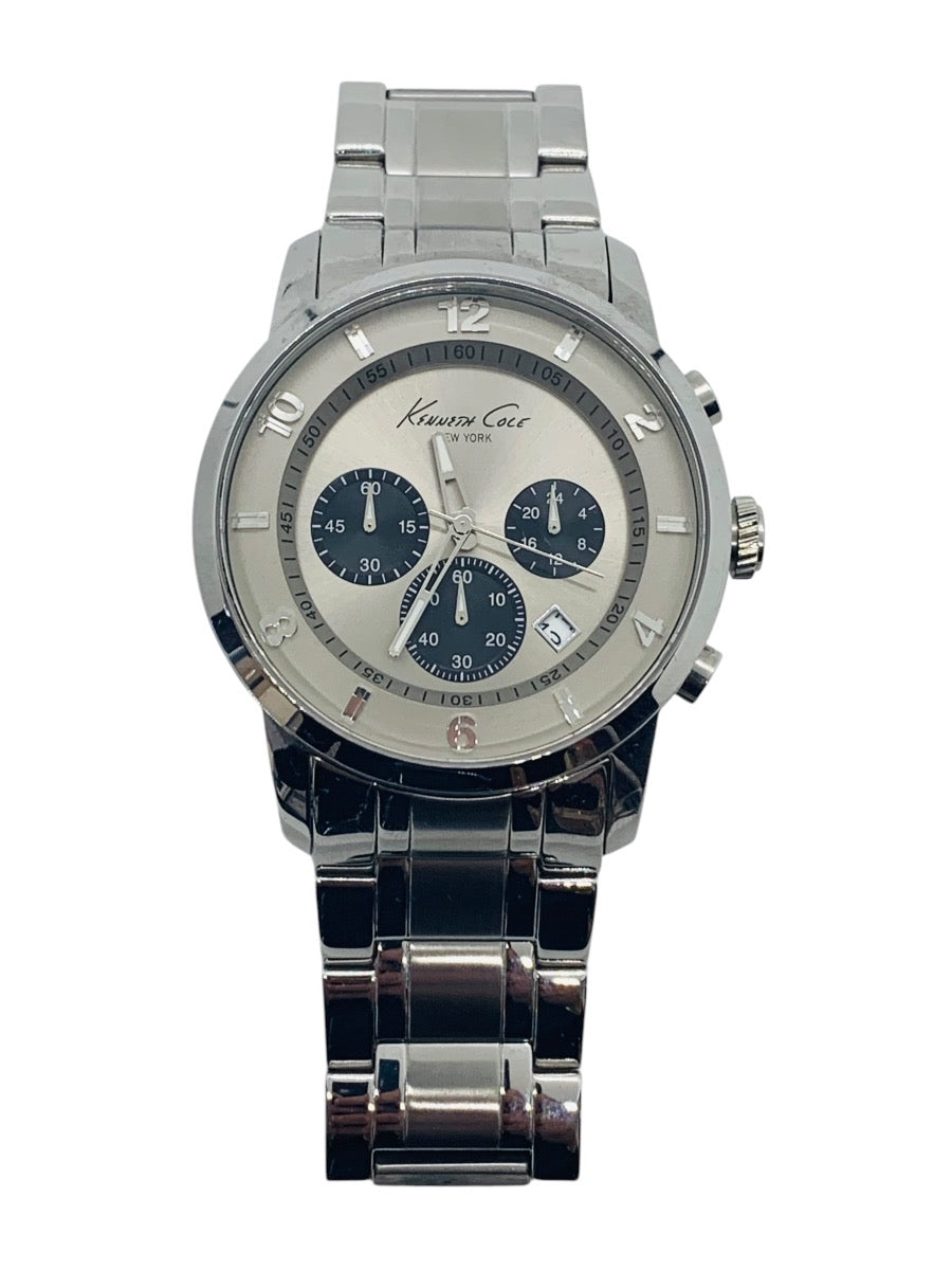 Kenneth Cole Men's Multifunction Grey Chronograph Quartz Watch 44mm