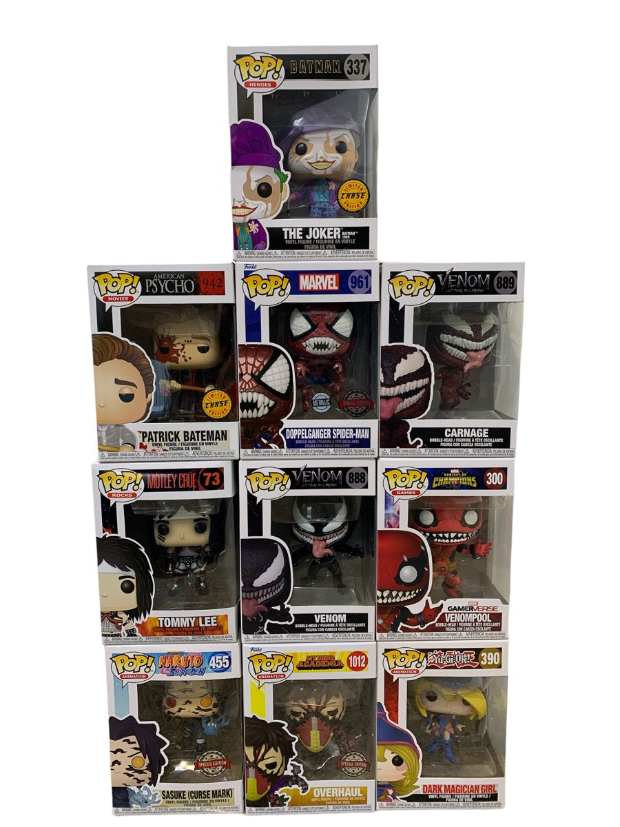 Funko POP! Variety Set of 10 Pop Figurines All New in Box (LOCAL ONLY)