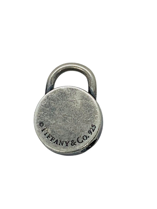 Tiffany & Co .925 "Class Of '08" Circle Padlock Charm
