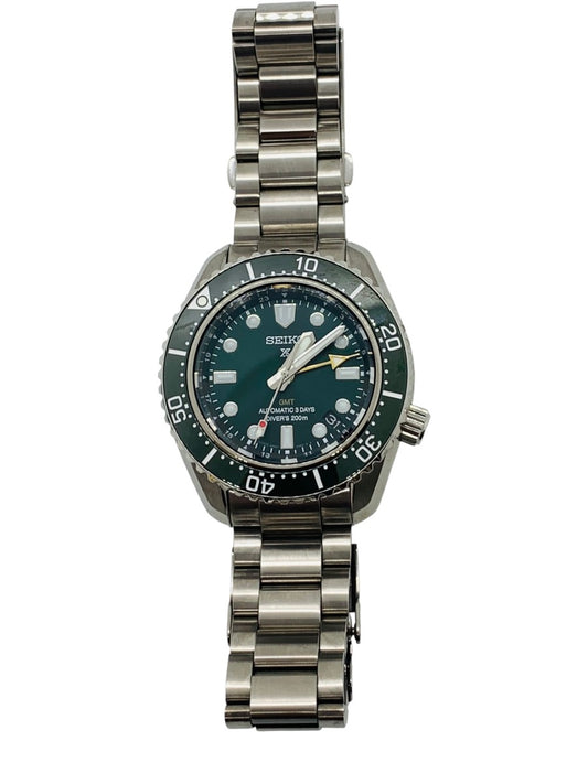 Seiko GMT Prospex Automatic 200m Divers Watch 6R54-00D0 42mm Green