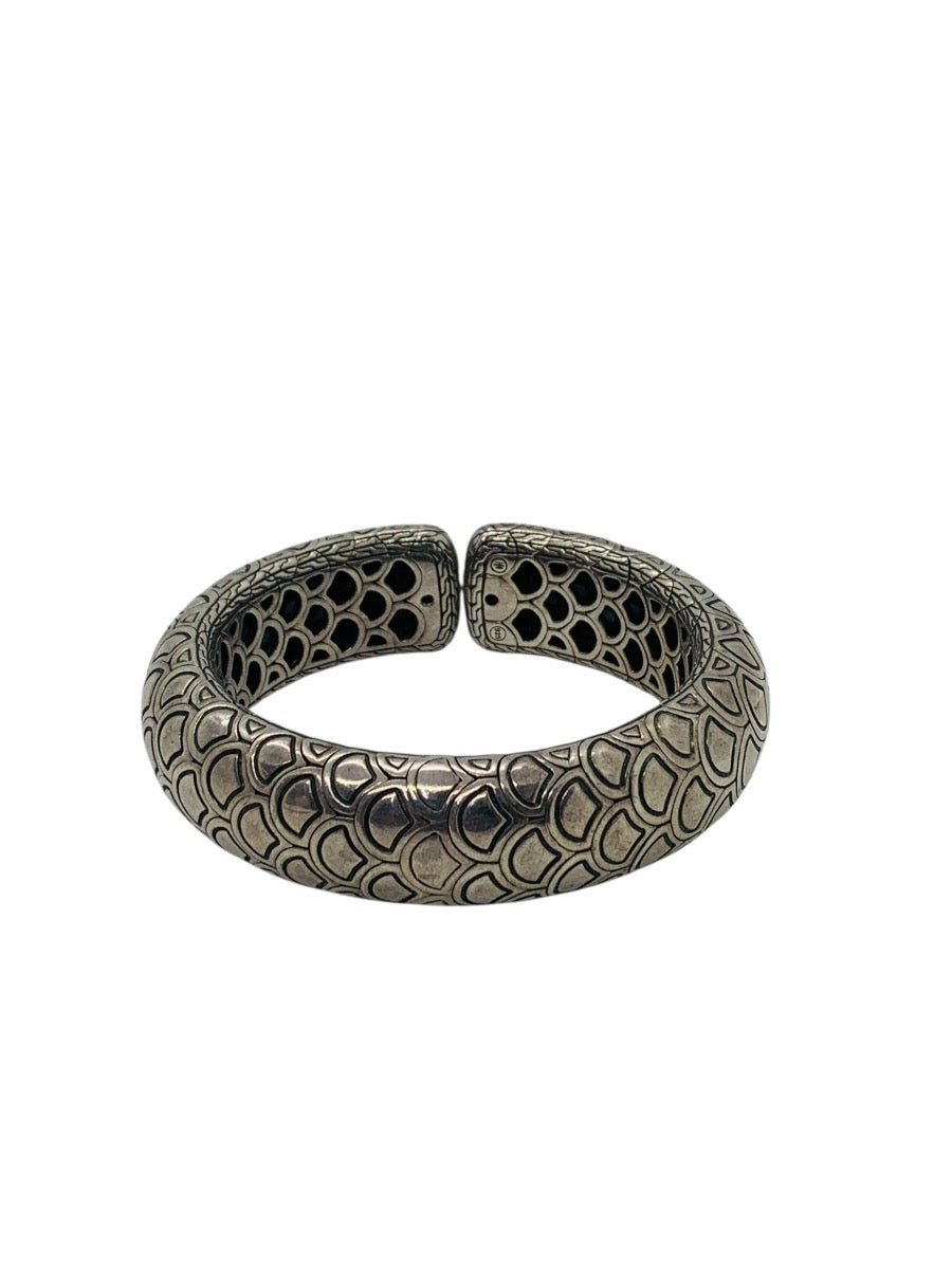 John Hardy Naga Collection Sterling Silver Flexible Cuff Bracelet 7"