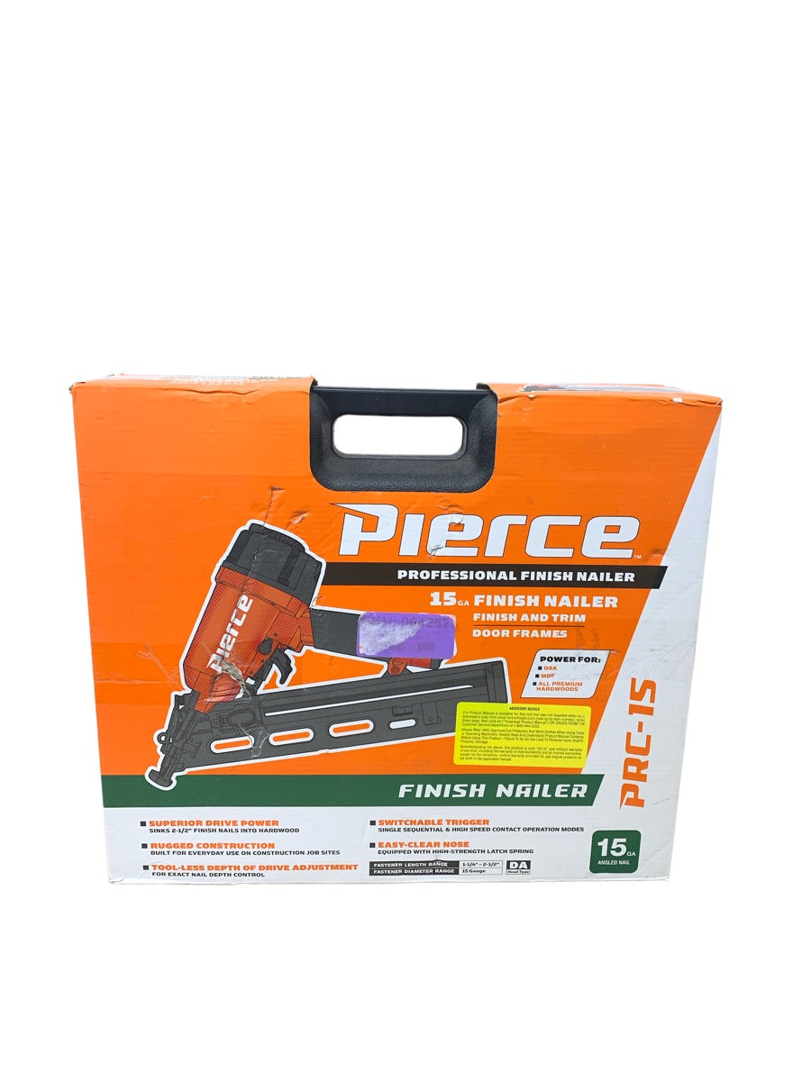PIERCE 15 Gauge Professional Finish Nailer 64252 PRC-15