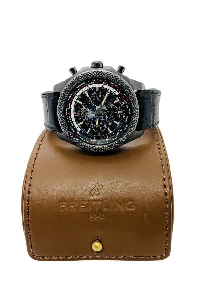 Breitling Bentley B05 Unitime LIMITED Black PVD Steel 49mm Automatic