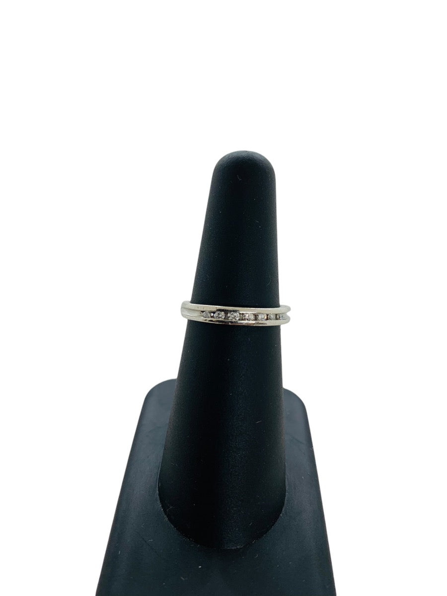Platinum 950 Ladies Diamond Wedding Band .07 CTW | 3.5g | Size 5 1/4