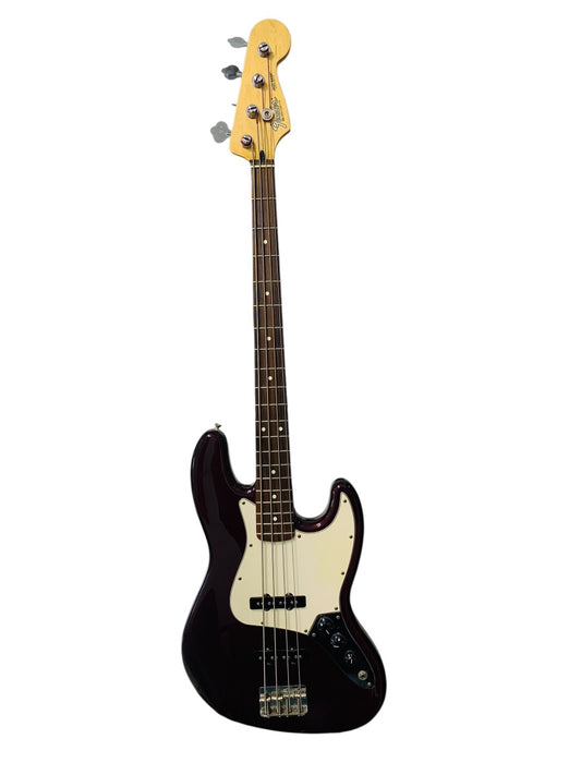 Fender 2005 Jazz Bass 4-String Bass Midnight Wine Made in Mexico Electric Bass