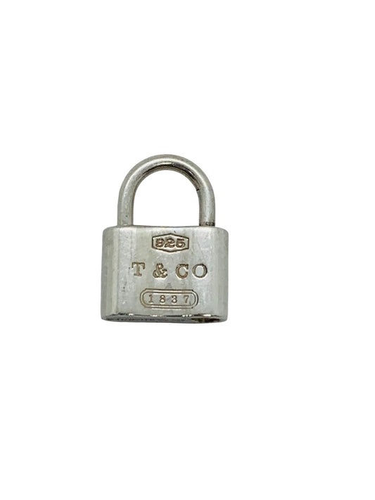 Tiffany & Co. 1837 Lock Padlock Pendant Sterling Silver 925