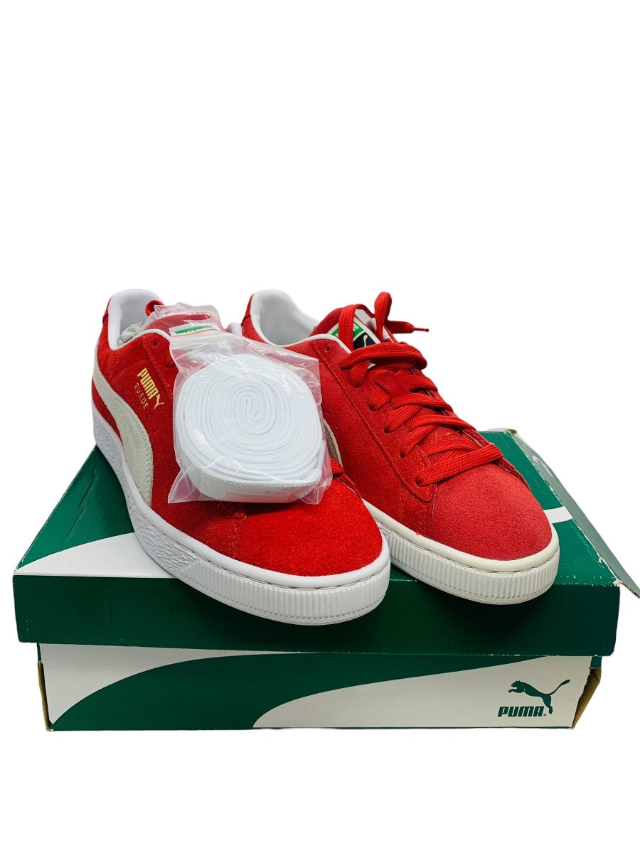 Puma Red Suede Classic XXI Sneakers | Size 8.5 w/ Box & Laces