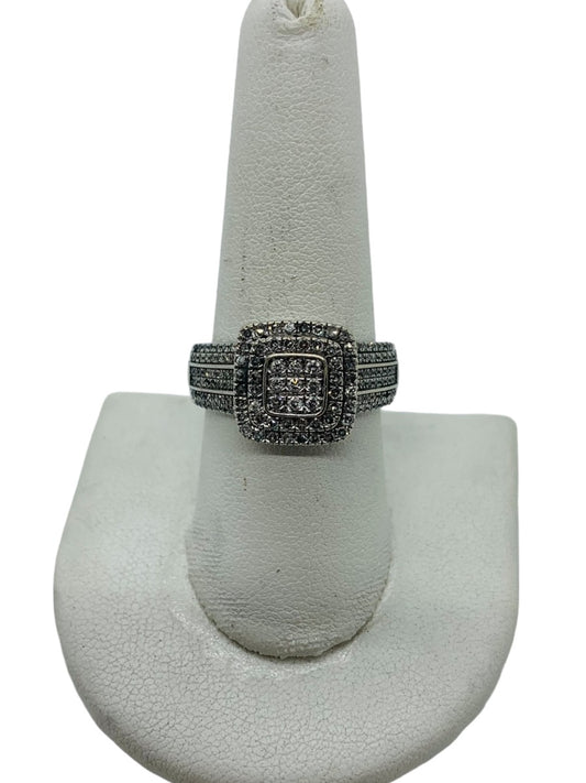 10K White Gold Lady's Ring 176 Dias | 1.76 CTW | 4.5 | Size 9.25