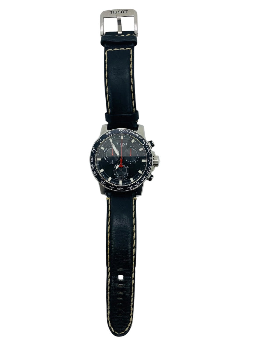 Tissot Supersport Chrono Black Dial Black Strap Men's Watch T125617A