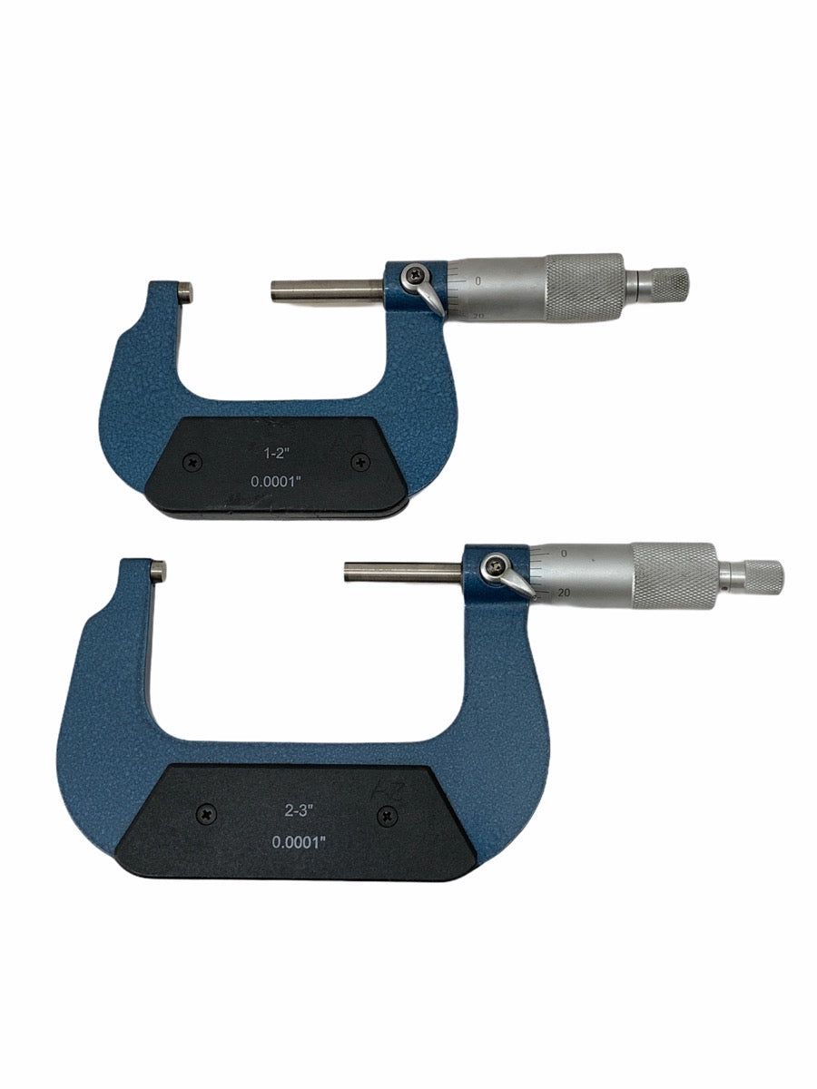 Micrometers 1-2" & 2-3" 0.0001"