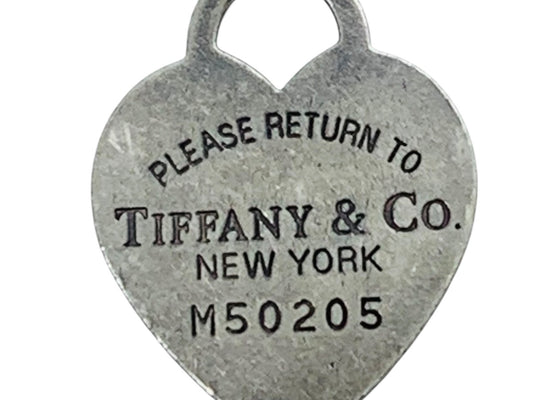 Tiffany & Co .925 Return To Tiffany New York Heart Charm 7.5 Grams