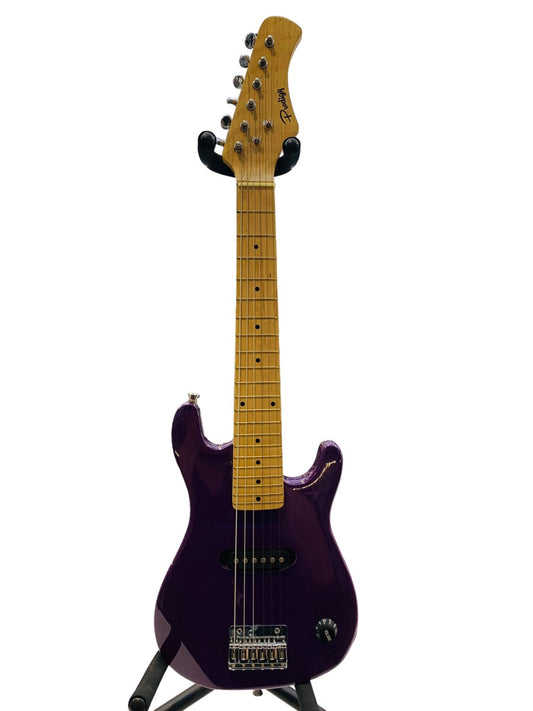 Prodigy Mini/Child Electric 6 String Guitar - Purple (30" x 9" x 1.5")