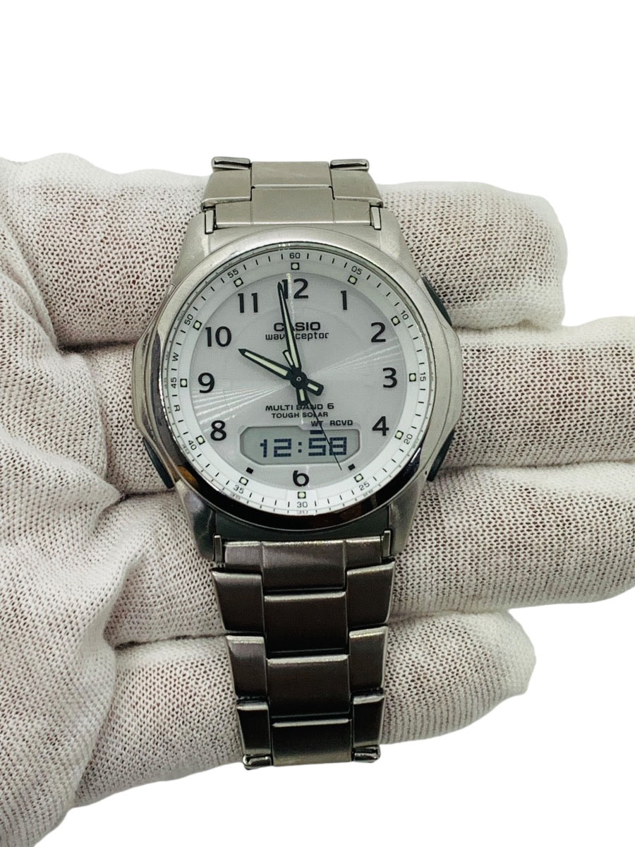 Casio Solar Radio Controlled Watch WVA-M630 40mm Stainless Steel