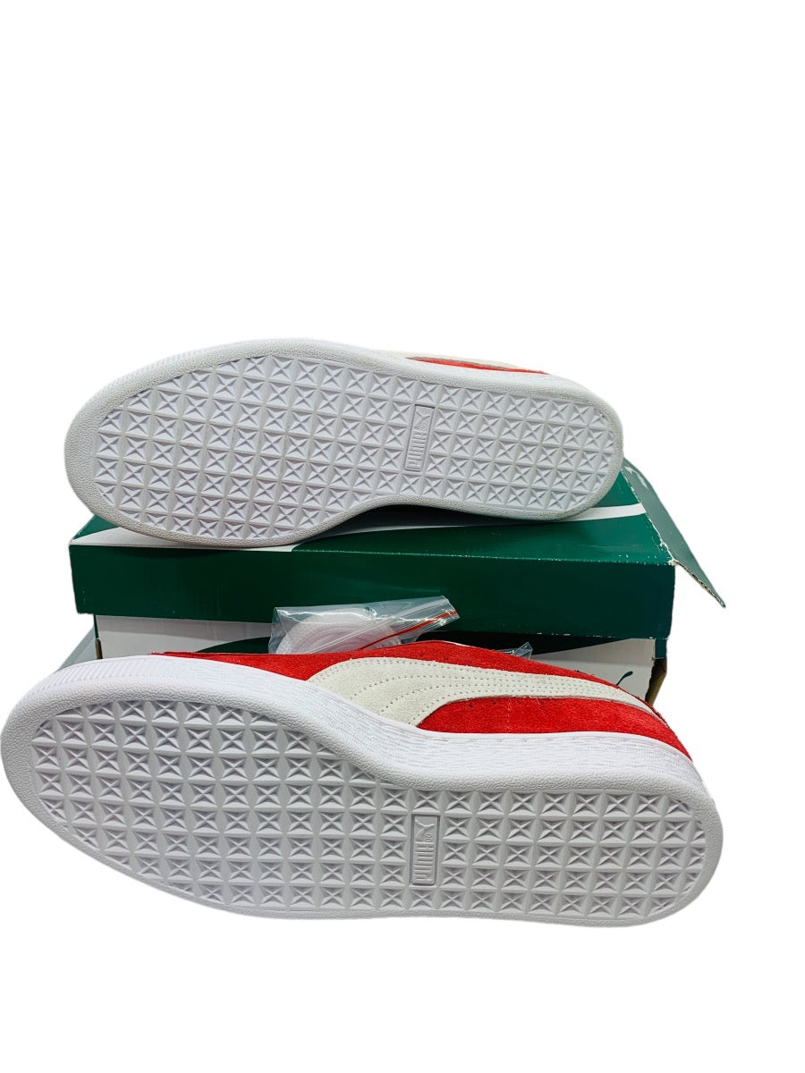Puma Red Suede Classic XXI Sneakers | Size 8.5 w/ Box & Laces