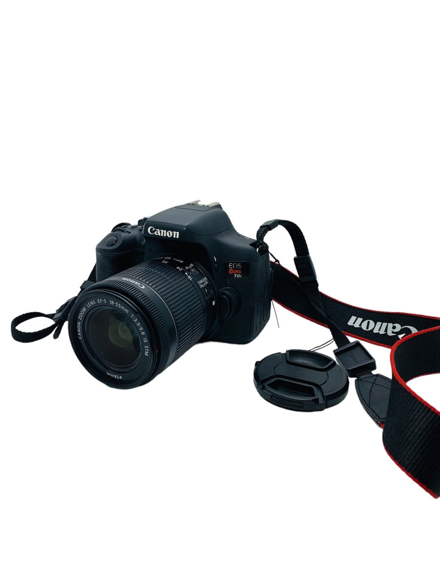 Canon EOS Rebel T6i DSLR DS126571 with Canon EFS 18-55mm 0.25/0.8ft Macro Lens