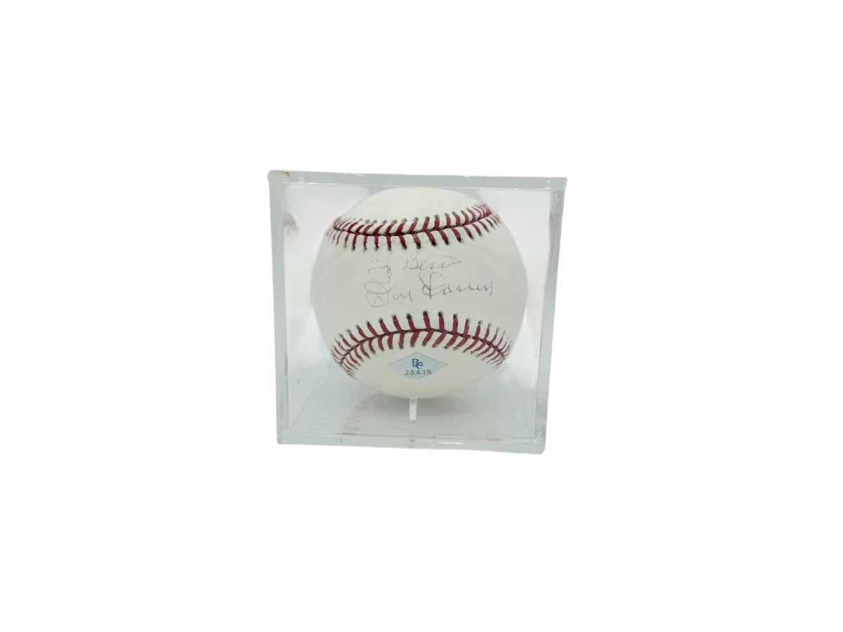 MLB Don Larsen & Yogi Berra Signed Baseball w/ Certificate