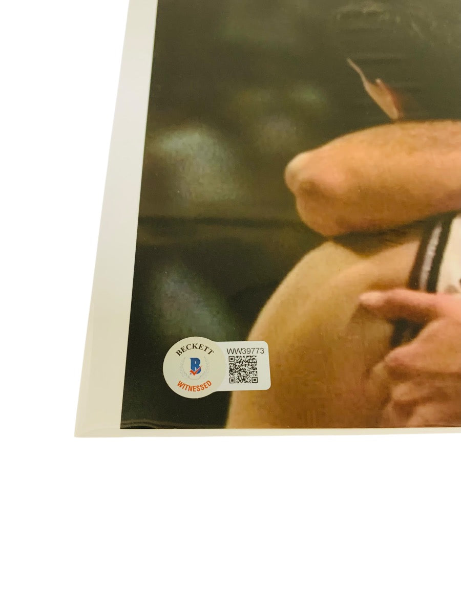 Autographed Vlade Divac Photo-Beckett (WW39773)