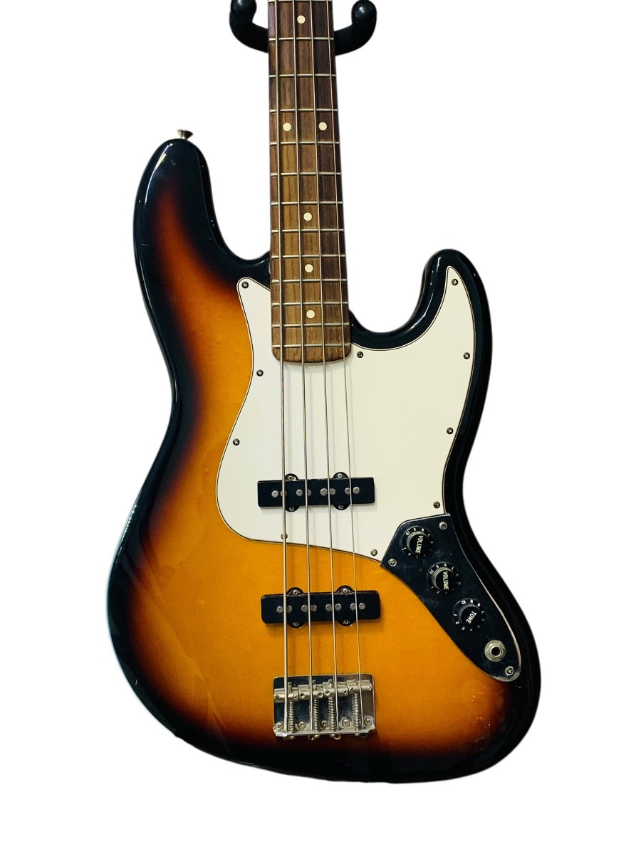 Fender 1998 Jazz Bass 4-String Bass Guitar Sunburst Made in Mexico