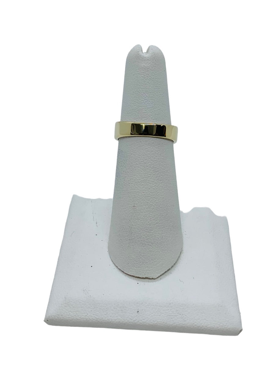Lady's 14K Yellow Gold Fashion Design, Weight 3.7g Size 6 0.48 CTW