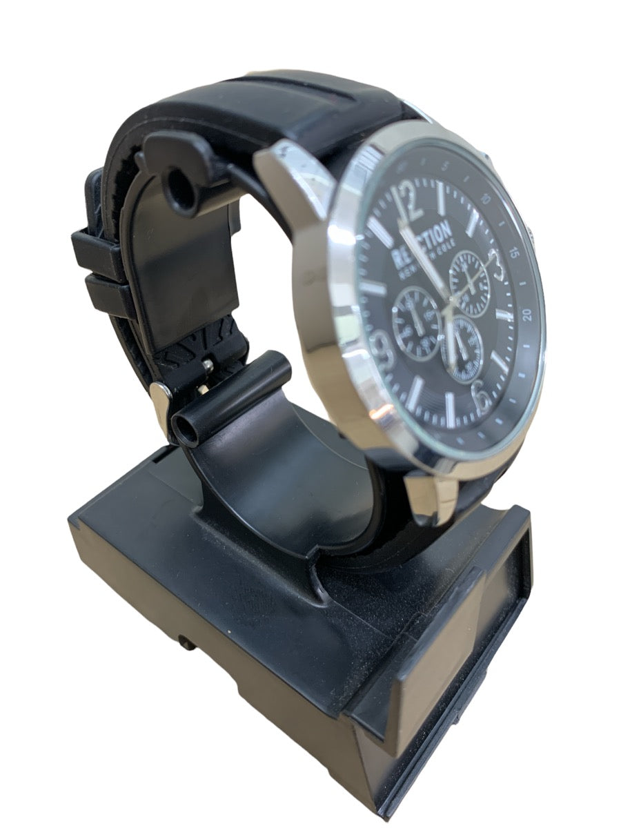 Kenneth Cole REACTION Black/Silver Chronograph
