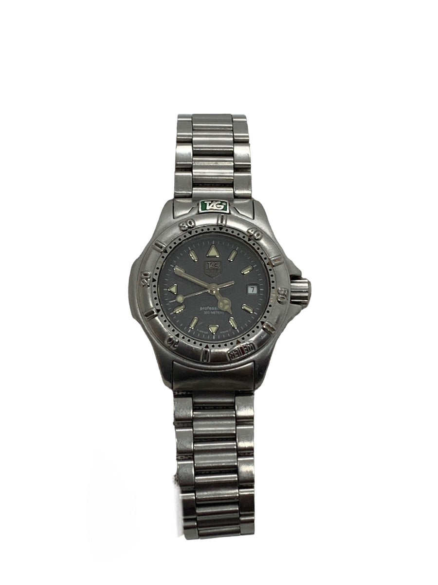 Tag Heuer WF1411-0 Professional Lady's Quartz Watch Stainless Steel