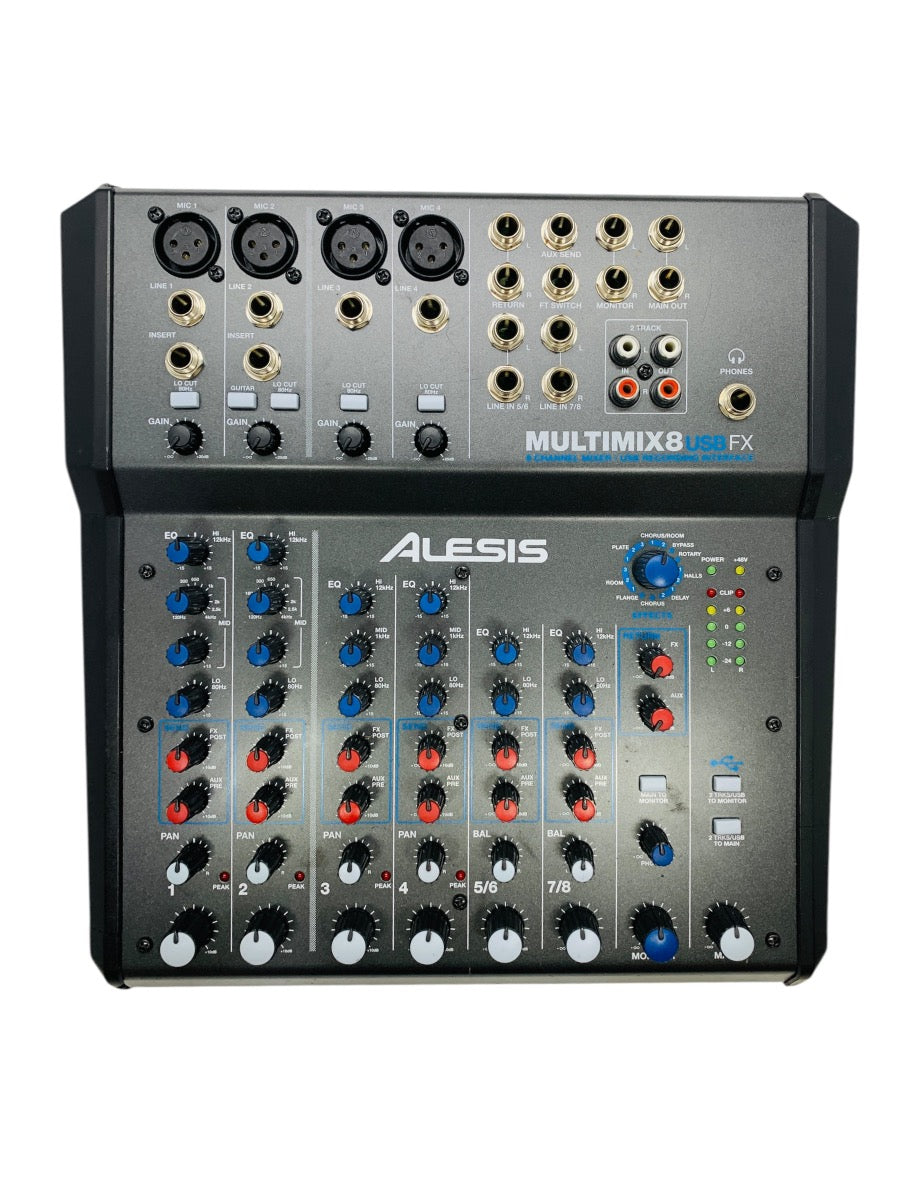 Alesis Multimix8 USB FX Audio Mixer