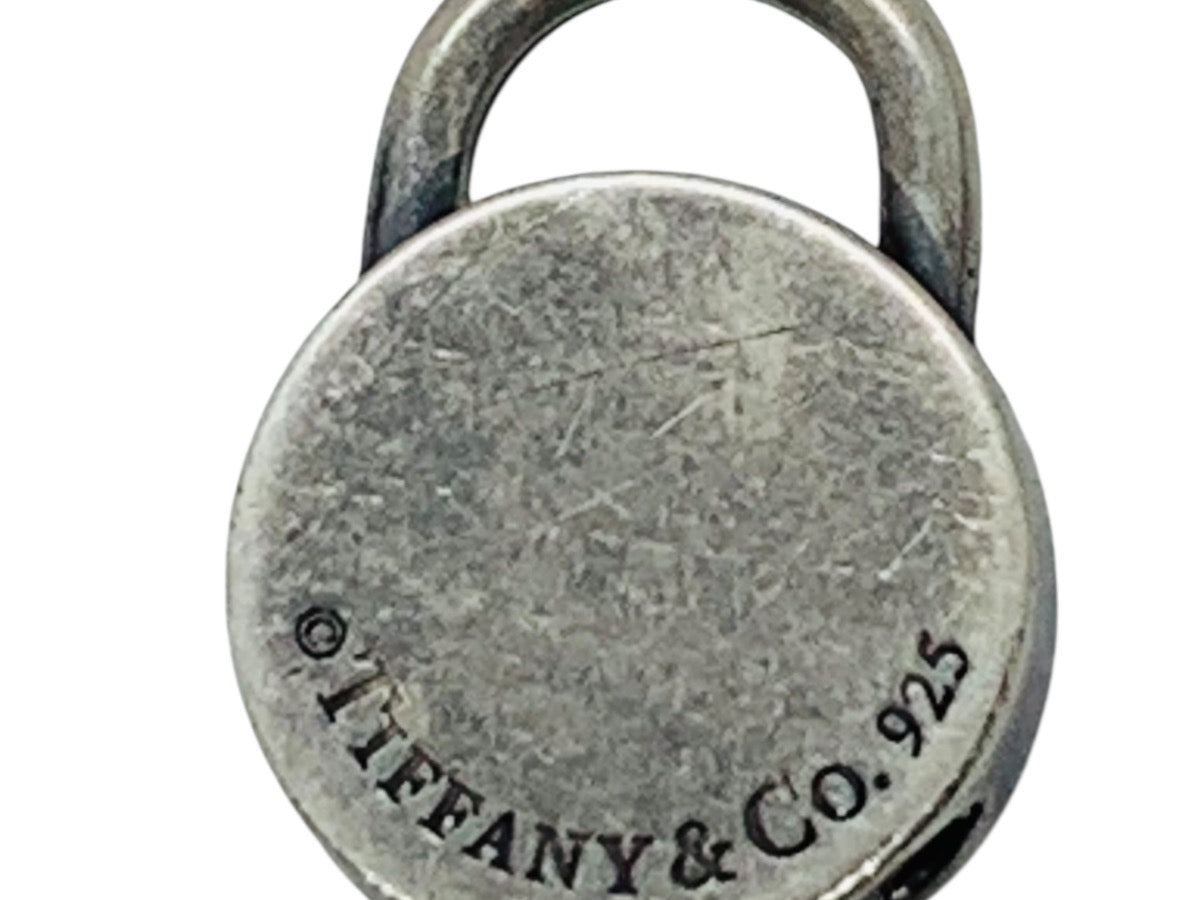 Tiffany & Co .925 "Class Of '08" Circle Padlock Charm