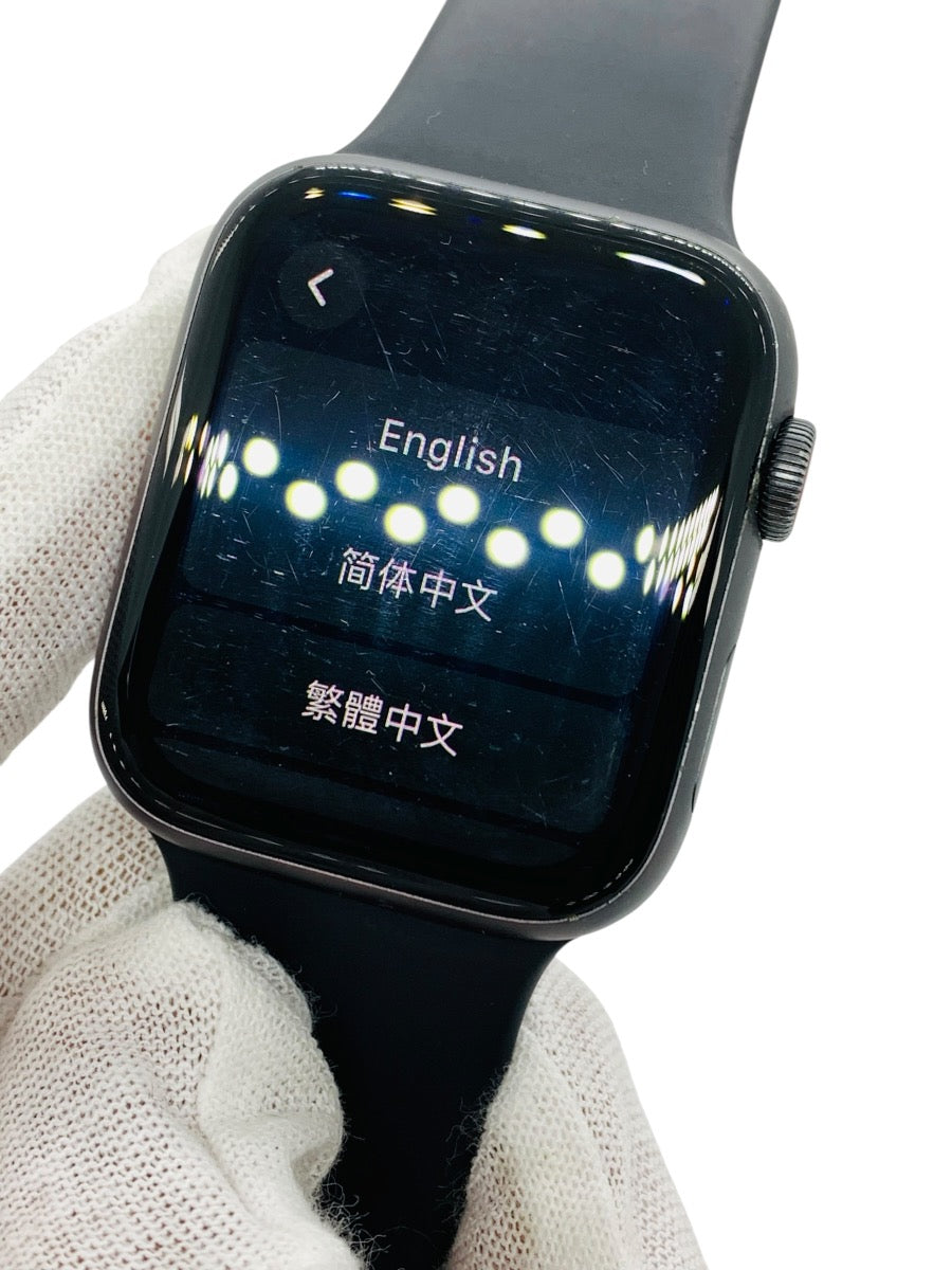 Apple Watch Series 4 GPS+LTE 44MM Black Stainless Steel Case