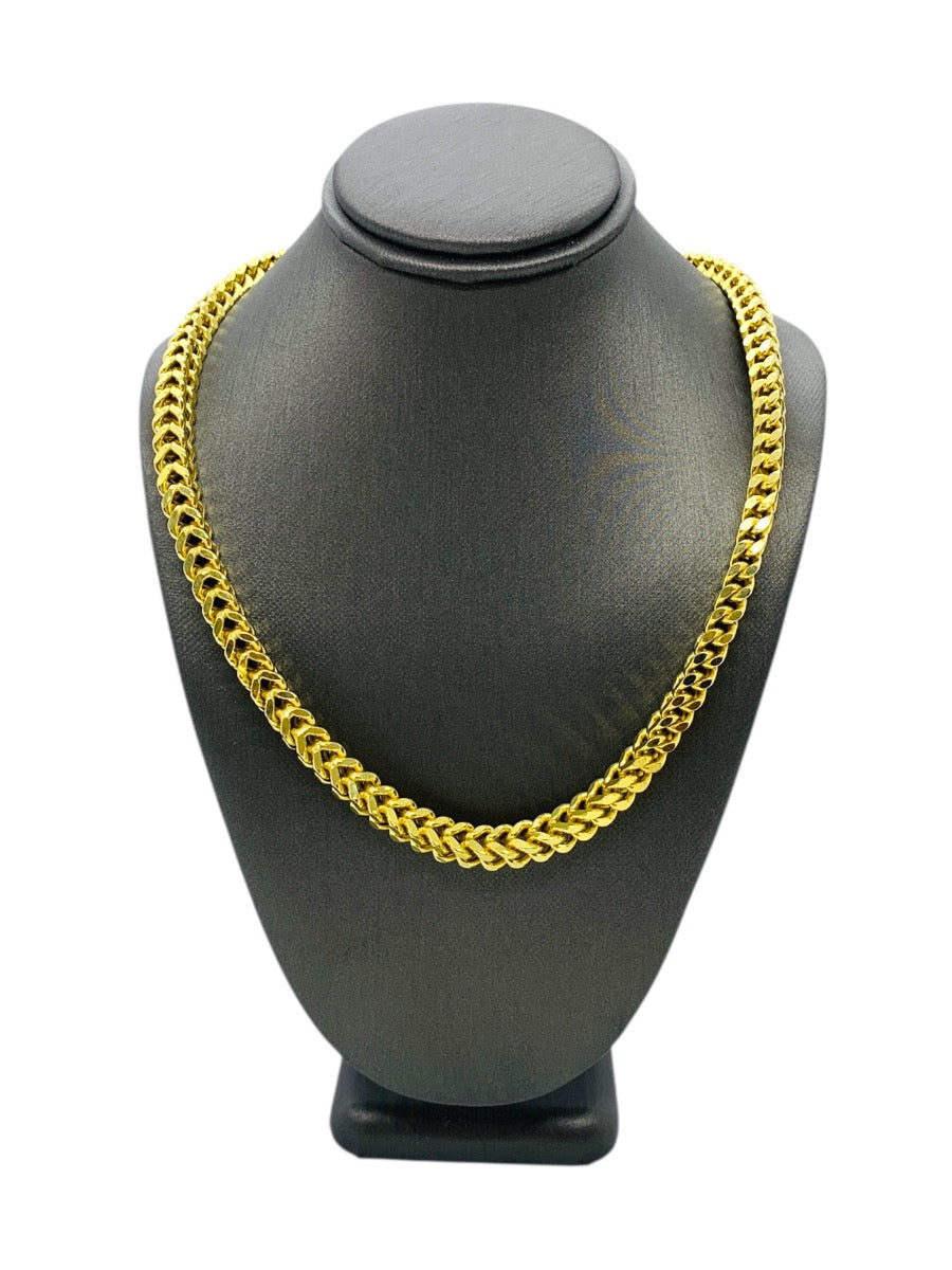 10K Yellow Gold 24" Franco Rope Chain | 41.8g
