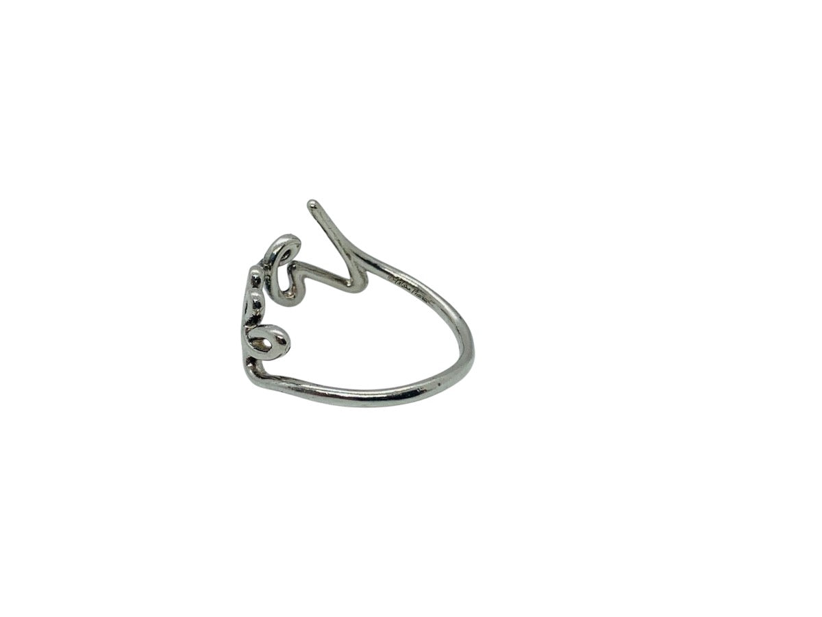 Tiffany & Co .925 Paloma Picasso "Love" Ring Size 6.5 | 1.7 Grams