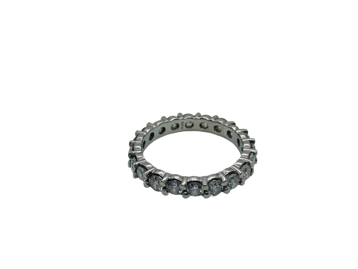 Platinum Lady's Wedding Eternity Band Lab Grown Diamonds 1.6 CTW