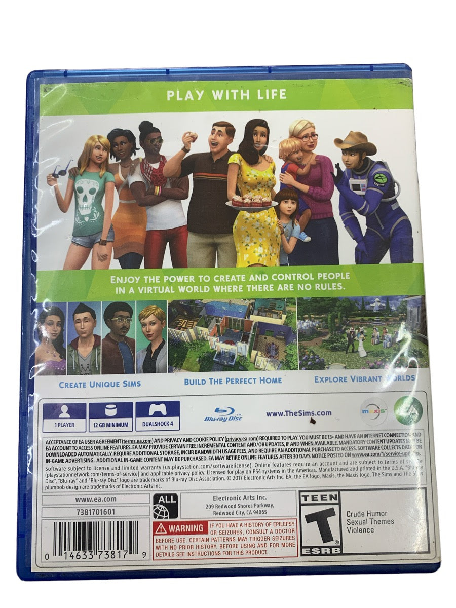 The Sims 4 for Sony Playstation 4
