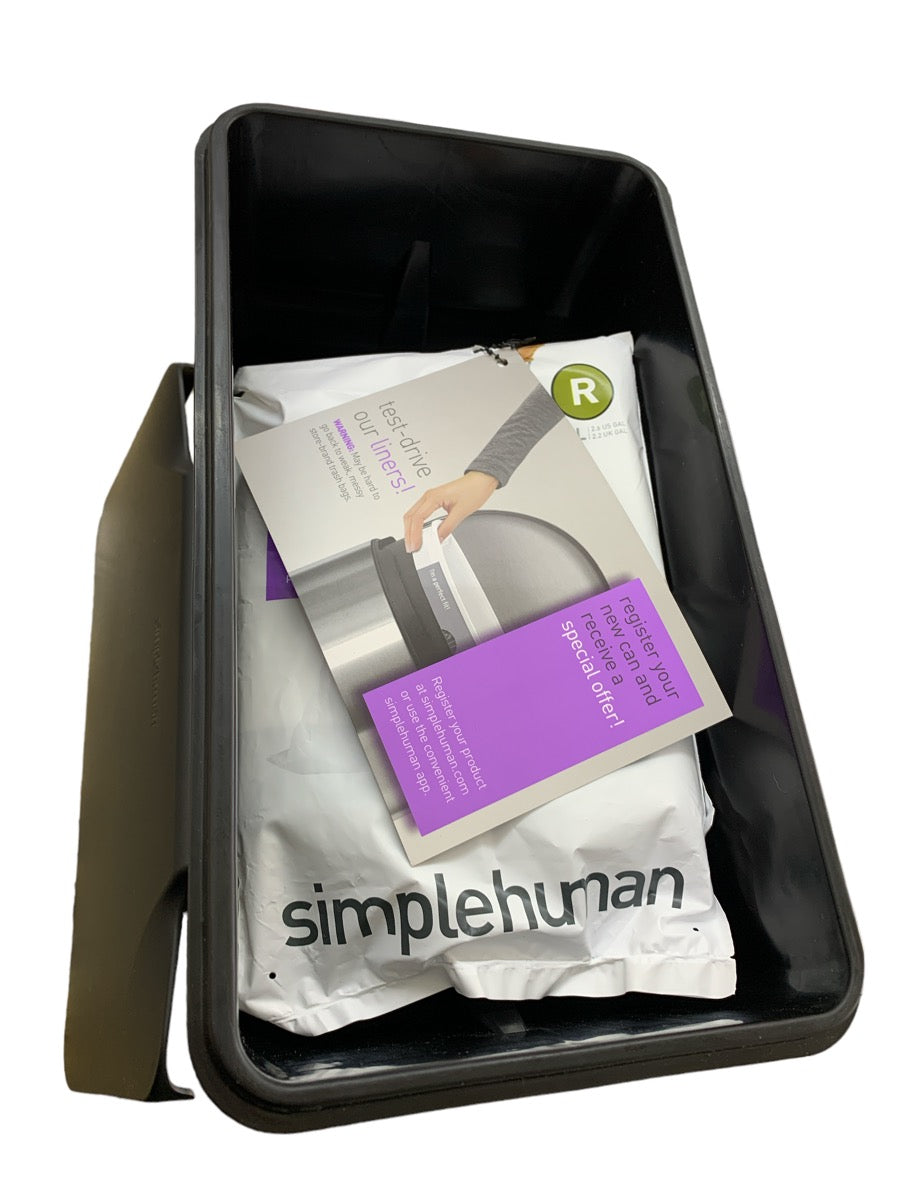 Simplehuman 10L Trash Can 11.7" x 8.9" x 14.3" (LOCAL ONLY)