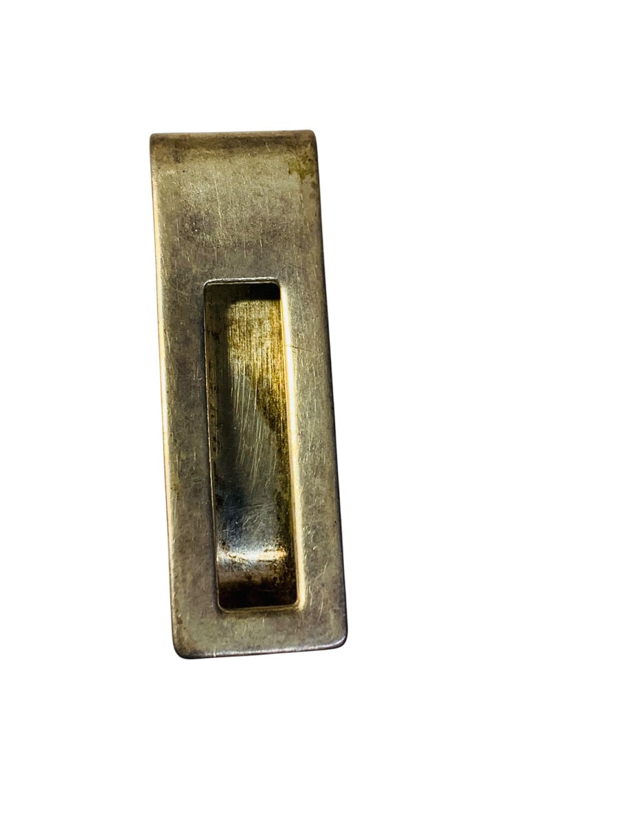 Sterling Silver Italian .925 Money Sign "$" Money Bill Clip